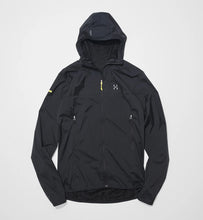 画像をギャラリービューアに読み込む, ホグロフス LO リム アルファ II フード 男性用 HAGLOFS LO LIM Alpha II Hood Men True Black