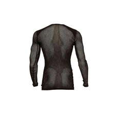 画像をギャラリービューアに読み込む, アクリマ ウールネットライトクルーネック 男性用 ACLIMA WOOLNET LIGHT CREW NECK MEN Jet Black