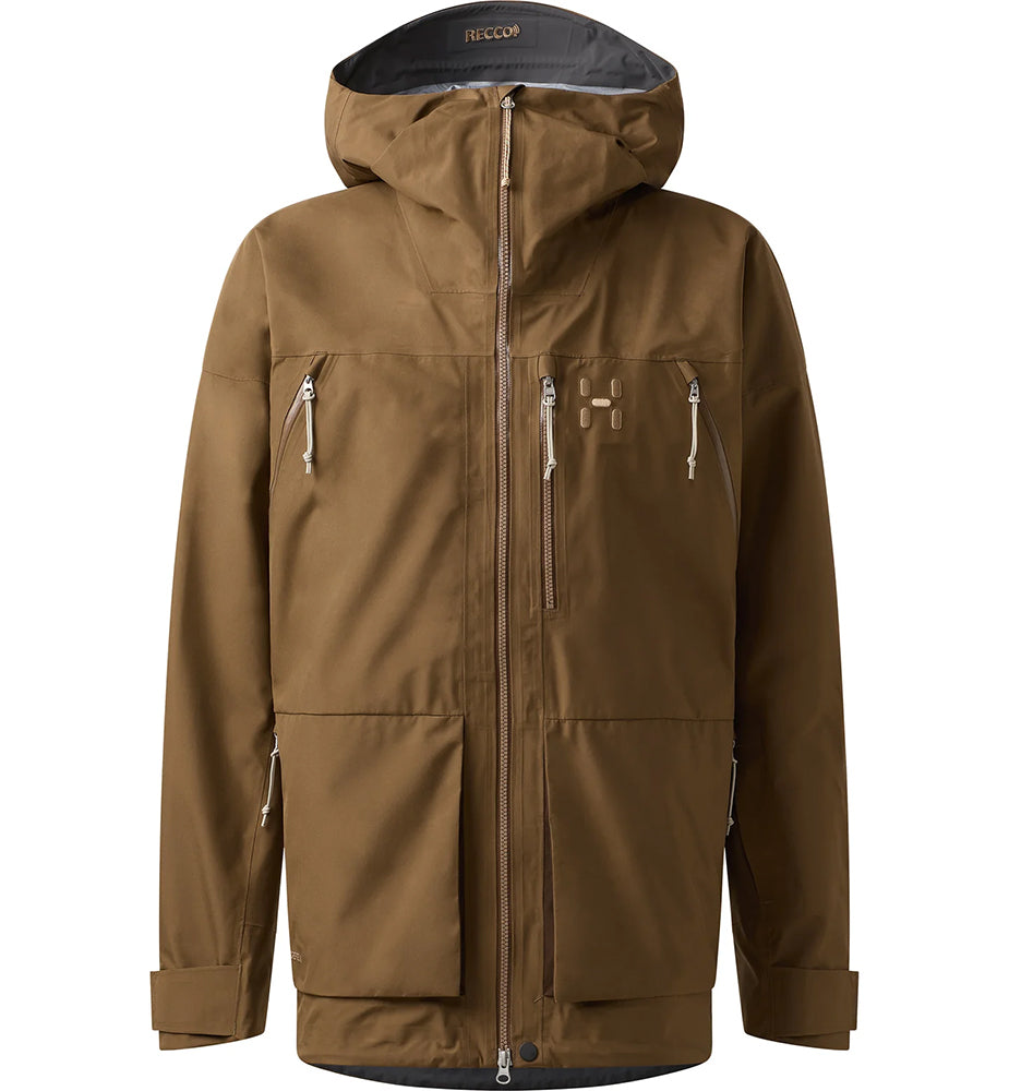 ホグロフス ヴァッシ ゴアテックス II ジャケット 男性用 HAGLOFS Vassi GORE-TEX II JACKET MEN Teak Brown/Woodland