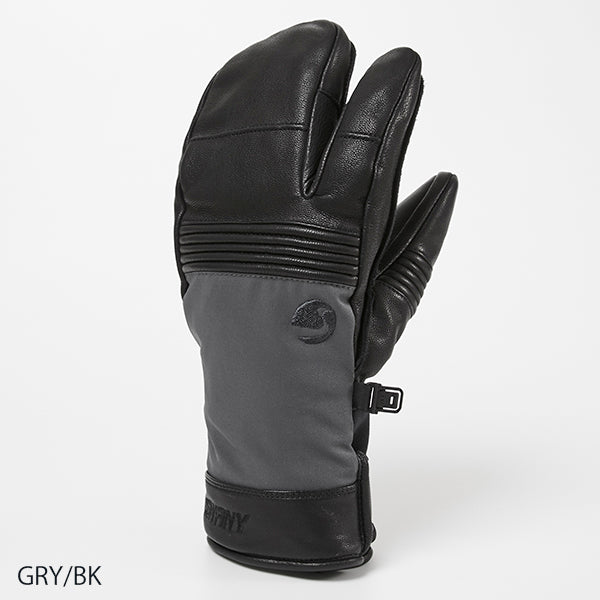 スワニー クラシックコンビ3フィンガー 男性用 SWANY Classic Combi Glove 3Finger GRY/BK MENS