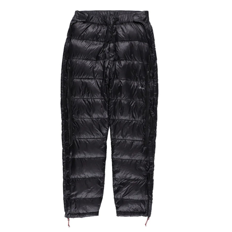 ナンガ　ミニマリスムダウンパンツ NANGA MINIMARYTHM DOWN PANTS BLK×L/GRY