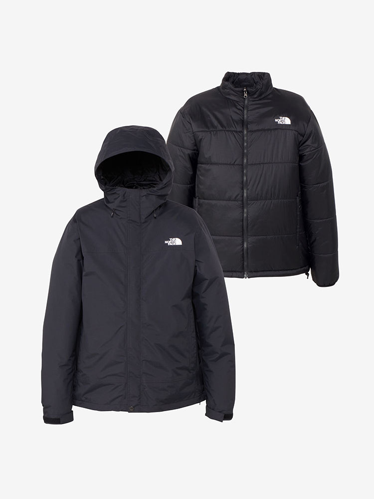 ザ・ノースフェイス カシウストリクライメイトジャケット メンズ THE NORTH FACE Cassius Triclimate Jacket MENS K COLOR