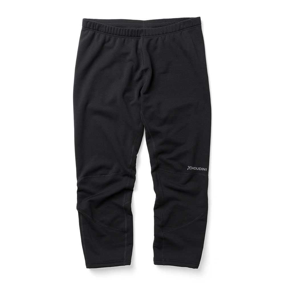 フーディニ　ドロップニーパワータイツ　男性用 HOUDINI M's Drop Knee Power Tights True Black