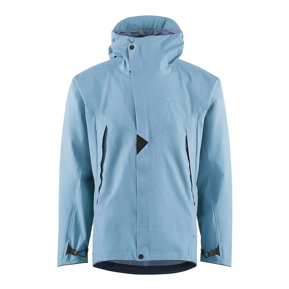 クレッタルムーセン アシーニャ ジャケット 男性用 KLATTERMUSEN Asynja Jacket MENS Blue Granit Lightweight Trekking Waterproof Jacket
