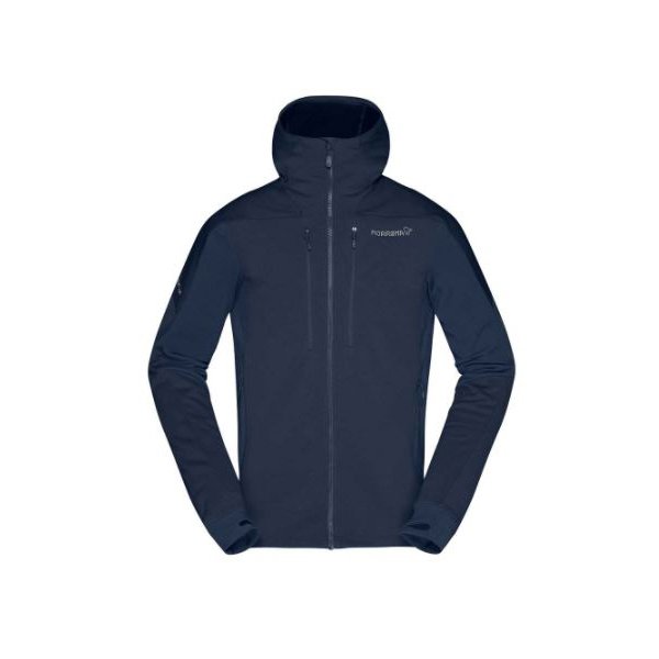 ノローナ　トロールヴェゲン パワーストレッチ プロ ジップ フード NORRONA trollveggen Powerstretch Pro Zip Hood Indigo Night SALE