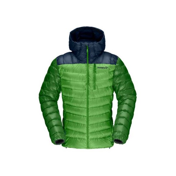 ノローナ　リンゲン ダウン850 フード　メンズ　Norrona lyngen down850 Hood Treetop/Foliage　SALE