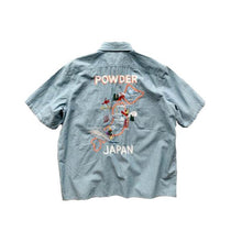 画像をギャラリービューアに読み込む, ボーゲン　パウダージャパン　シャツ　BOGEN　POWDER JAPAN　SHIRT SALE
