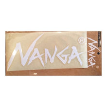 画像をギャラリービューアに読み込む, ナンガ　カッティングステッカー大 NANGA CUTTING STICKER LARGE 2COLOR
